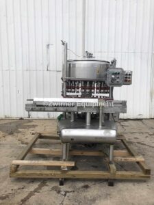 Federal Model 30-SH30 Stainless Steel 30 Valve Gravity Filler