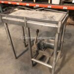 Stainless Steel 19″ x 36″ Collection Table