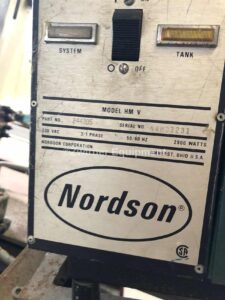Southern Packaging Machine Corp. Model 5239 Hot Glue Case Erector
