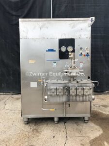 Apv Crepaco Model 5DL893 Stainless Steel Clad Homogenizer