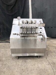 APV Gaulin Model MS-45 5TPS, Stainless Steel Clad Homogenizer