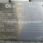 Alfa-Laval Stainless Steel Plate Heat Exchange Frame (Model H7-R)