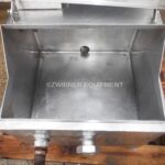 30 Gallon Stainless Steel Rectangular PMO Legal Balance Tank