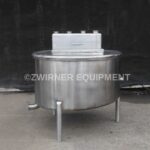 50 Gallon Stainless Steel PMO Legal Balance Tank