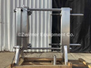 APV/Crepaco Model R51 PHE Stainless Steel Heat Exchange Frame