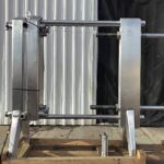 APV/Crepaco Model R51 PHE Stainless Steel Heat Exchange Frame