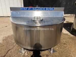 Feldmeier 150 Gallon Stainless Steel PMO Legal Balance Tank