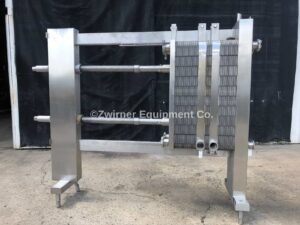 APV Model SR310 Stainless Steel Plate Heat Exchange Frame