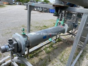 APV Crepaco Model 6″ x 60″ Votator, Stainless Steel Scraped Surface Heat Exchanger