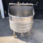50 Gallon Stainless Steel PMO Legal Balance Tank Raised Bridge With Multiple Inlets