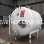Crepaco 1,000 Gallon Refrigerated Horizontal Cylindrical Storage Tank