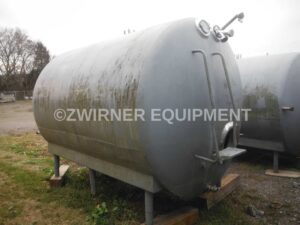 Heil 3,000 Gallon Refrigerated Horizontal Cylindrical Storage Tank