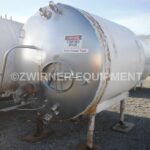 1,000 Gallon Crepaco Refrigerated Horizontal Cylindrical Storage Tank