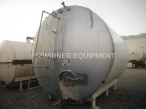 Crepaco 6,000 Gallon Refrigerated Horizontal Cylindrical Storage Tank