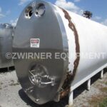 Damrow 3000 Gallon Refrigerated Horizontal Cylindrical Storage Tank