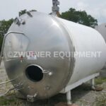 APV Crepaco 3,000 Gallon Refrigerated Horizontal Cylindrical Storage Tank