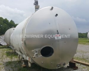 Mojonnier 3,000 Gallon Refrigerated Horizontal Cylindrical Storage Tank