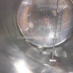 Pfaudler 3,000 Gallon All Stainless Steel Refrigerated Horizontal Cylindrical Storage Tank