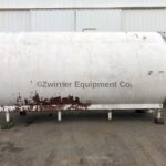 Walker 5,000 Gallon Refrigerated Horizontal Cylindrical Storage Tank, Stainless Steel Front Head