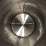 Walker 5,000 Gallon Refrigerated Horizontal Cylindrical Storage Tank, Stainless Steel Front Head