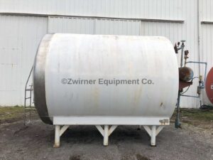 Walker Model 10987, 3,900 Gallon Refrigerated Horizontal Cylindrical Storage Tank