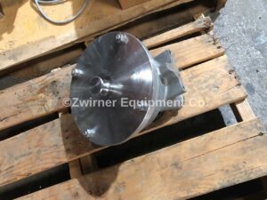 Anderson Model RZU Series Positive Displacement Flowmeter, 316 Stainless Steel Construction