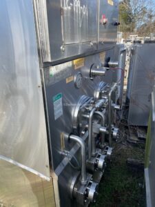 WCB 2 Barrel Stainless Steel Ice Cream Freezer