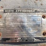 Toshiba High Efficiency 125/62.5 HP Homogenizer Motor