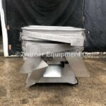 Stainless Steel Vibratory Separator, (3) 44″ x 44″ Square Screen Decks, Rectangular Discharge Ports