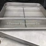 Stainless Steel Vibratory Separator, (3) 44″ x 44″ Square Screen Decks, Rectangular Discharge Ports