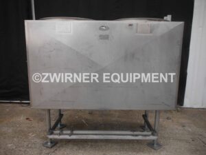 TC Stainless 100 Gallon Two Compartment Jacketed Tank