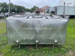 Mueller 3 Compartment Stainless Steel Insulated Mix Tank