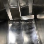 Cherry-Burrell 3-Compartment Stainless Steel Insulated Mix Tank, 100 Gallons Per Compartment, Hinged Tops with Lift Off Covers, Slope Bottom