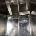 Cherry-Burrell 3-Compartment Stainless Steel Insulated Mix Tank, 100 Gallons Per Compartment, Hinged Tops with Lift Off Covers, Slope Bottom