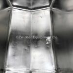 Cherry-Burrell 3-Compartment Stainless Steel Insulated Mix Tank, 100 Gallons Per Compartment, Hinged Tops with Lift Off Covers, Slope Bottom