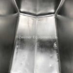 Cherry-Burrell 3-Compartment Stainless Steel Insulated Mix Tank, Hinged Tops with Lift Off Covers, Slope Bottom, 100 Gallons Per Compartment