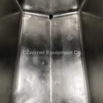 Cherry-Burrell 3-Compartment Stainless Steel Insulated Mix Tank, Hinged Tops with Lift Off Covers, Slope Bottom, 100 Gallons Per Compartment