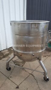 Legion Equipment 100 Gallon Stainless Steel Jacketed Kettle