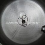 Cherry-Burrell 220 Gallon Dome Top, Dish Bottom 316L Stainless Steel Pressure Wall Aseptic Tank