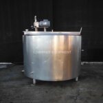 Tolan 500 Gallon Bridge and Cover Top, Slope Bottom Stainless Steel Pressure Wall Processor