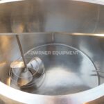 Tolan 500 Gallon Bridge and Cover Top, Slope Bottom Stainless Steel Pressure Wall Processor