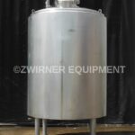 Custom Metalcraft 1,500 Gallon 304 Stainless Steel Dome Top, Dish Bottom Pressure Wall Processor