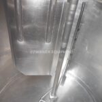 Damrow 1,000 Gallon Stainless Steel Dome Top, Slope Bottom Pressure Wall Processor