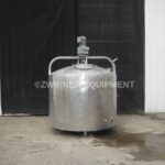 1,000 Gallon Stainless Steel Dome Top, Slope Bottom Pressure Wall Processor