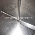 1,000 Gallon Stainless Steel Dome Top, Slope Bottom Pressure Wall Processor