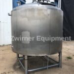 APV  Crepaco 1,500 Gallon Dome Top, Cone Bottom Pressure Wall Processor