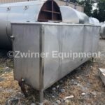 A & B Process Systems, 700 Gallon All Stainless Rectangular Pressure Wall Cook Tank