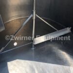 Tolan 500 Gallon Stainless Steel Bridge and Cover Top, Slope Bottom Insulated Mix Tank