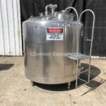 Walker 500 Gallon Stainless Steel Dome Top, Reverse Dish Bottom, Pressure Wall Processor