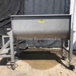 20 Cubic Feet (150 Gallon) Stainless Steel Paddle Blender, U-Shaped Shell, Open Top